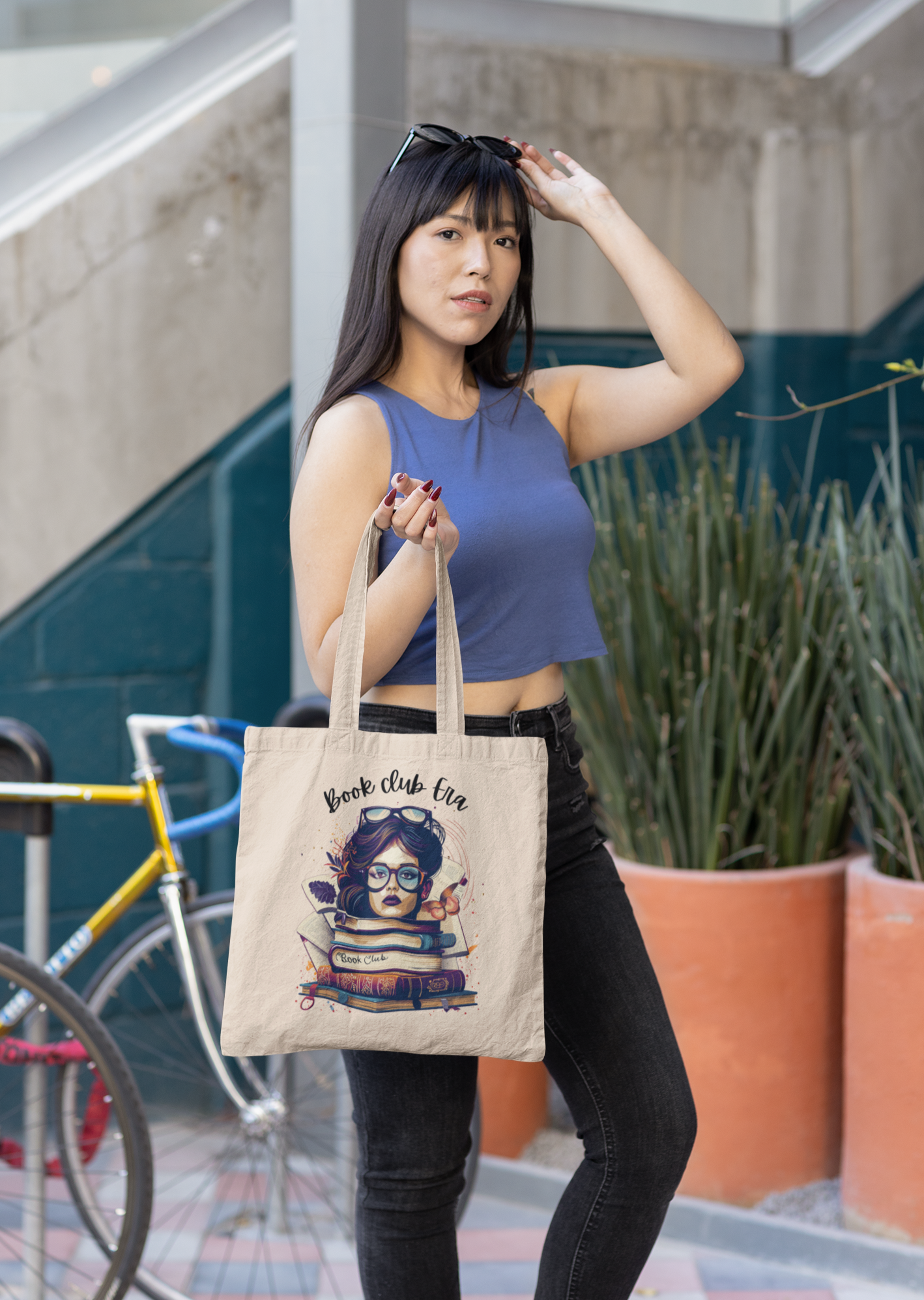 Book Club Era Canvas Tote (Series 2)