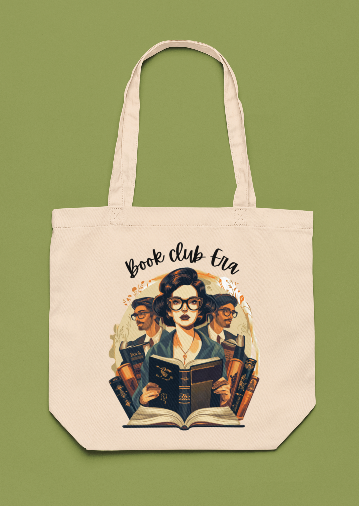 Book Club Era Canvas Tote (Series 3)