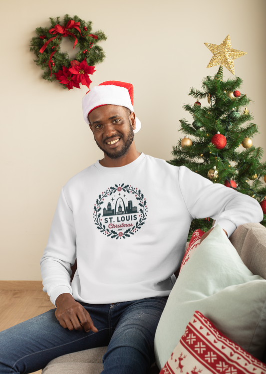 Christmas Fleece Crewneck Shirts (St. Louis)