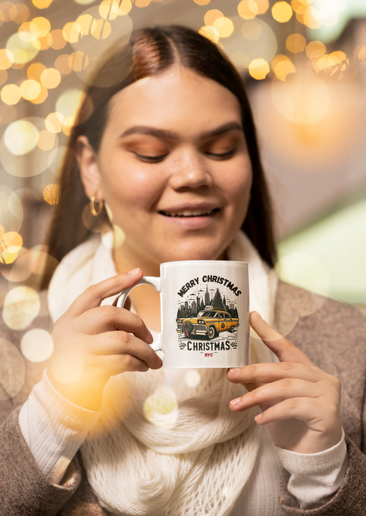 NYC Christmas Mug