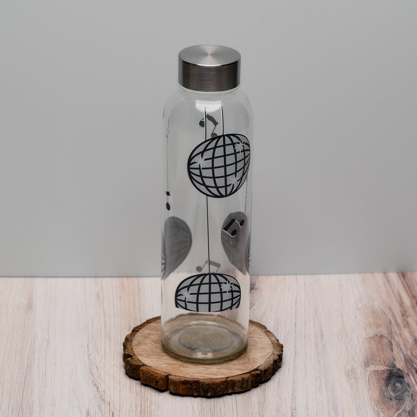 Glass Water Bottle